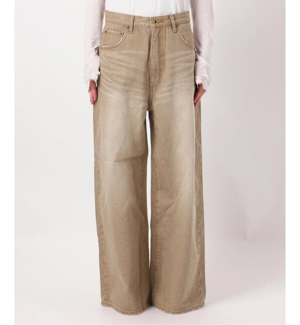 Spick and Span「5 1/2 HIGH-WIDELEG DENIM」|デニム|