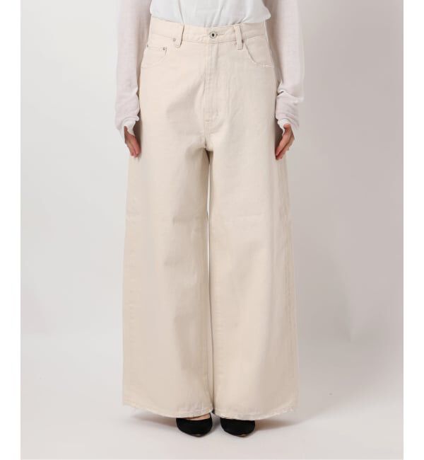 Spick and Span「5 1/2 HIGH-WIDELEG DENIM」|デニム|