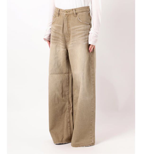 Spick and Span「5 1/2 HIGH-WIDELEG DENIM」|デニム|