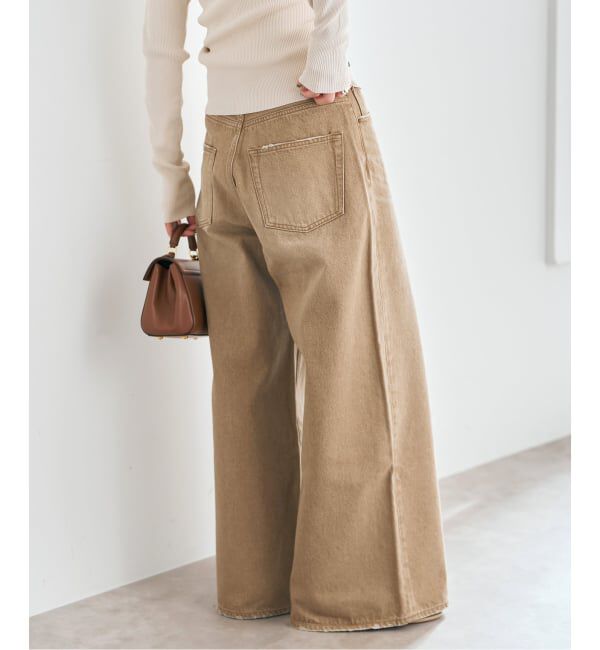 Spick and Span「5 1/2 HIGH-WIDELEG DENIM」|デニム|