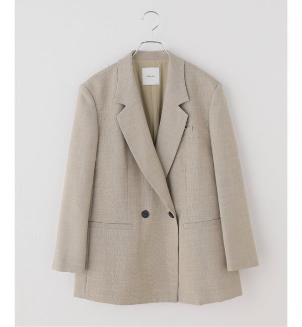Spick and Span「リネンライクロングジャケット」|テーラードジャケット|