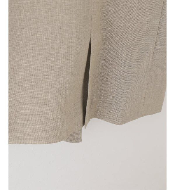 Spick and Span「リネンライクロングジャケット」|テーラードジャケット|