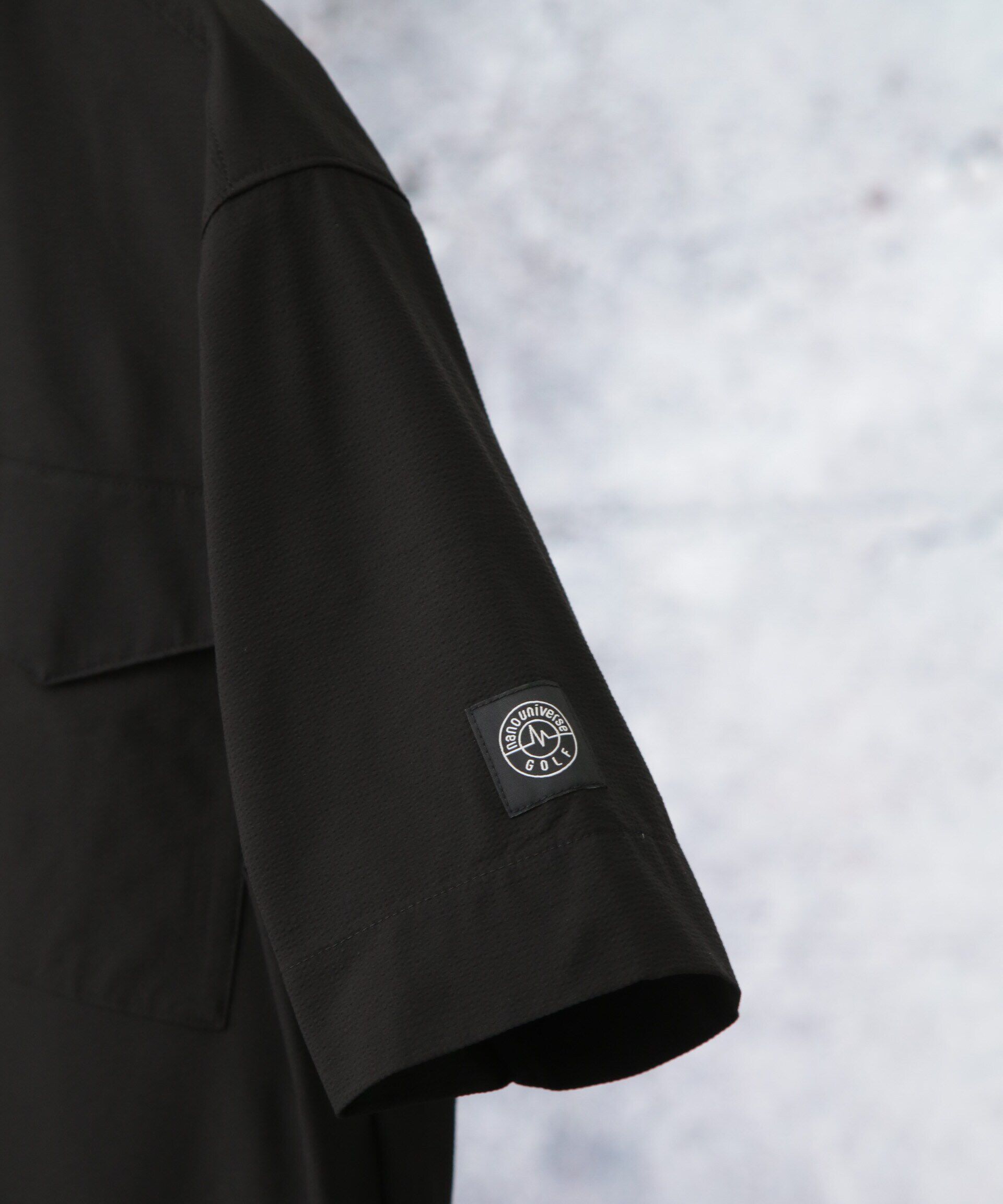 nano･universe「nano universe GOLF/サッカーストライプ半袖シャツ」|Tシャツ・カットソー|