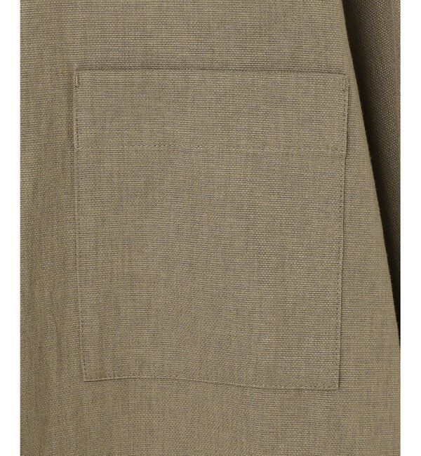 自由区「【洗える】ドビーオックスストレッチシャツ アウター」|その他|