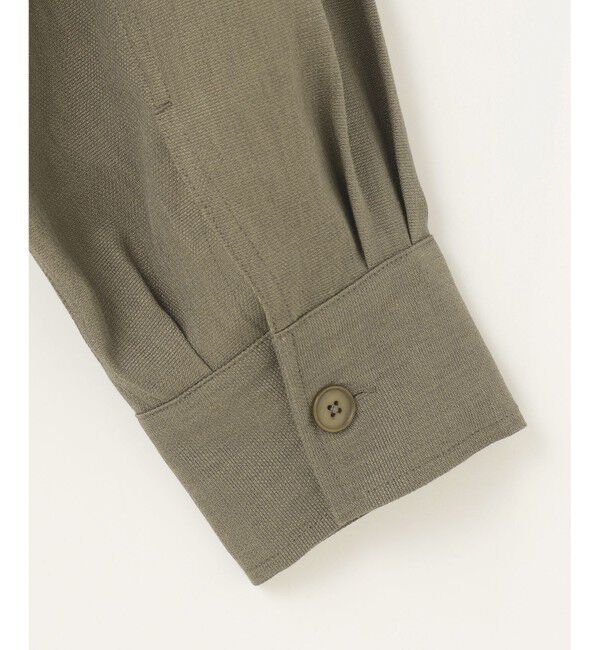 自由区「【洗える】ドビーオックスストレッチシャツ アウター」|その他|