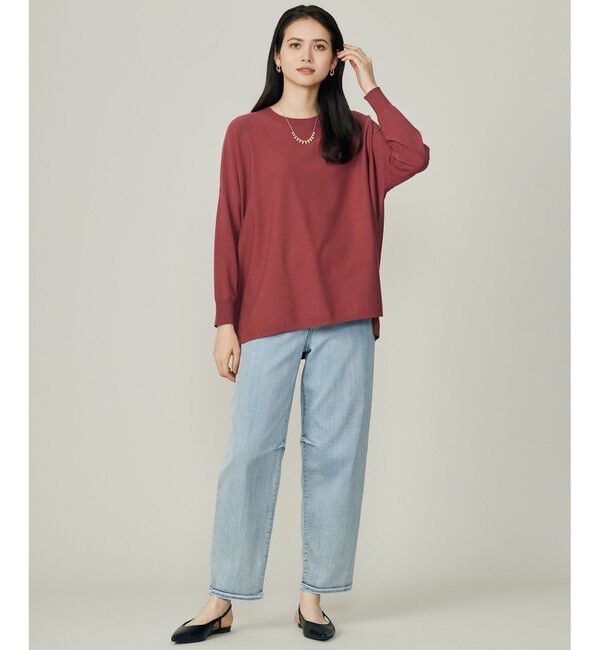 自由区「ウスカルデニムダーツカーブ パンツ」|デニム|