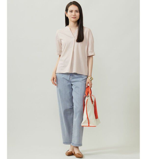 自由区「ウスカルデニムダーツカーブ パンツ」|デニム|