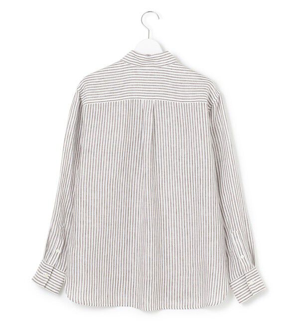 23区「【CLASSY. 9月号掲載/WEB限定カラーあり】LIBECO ベーシック シャツ」|シャツ・ブラウス|