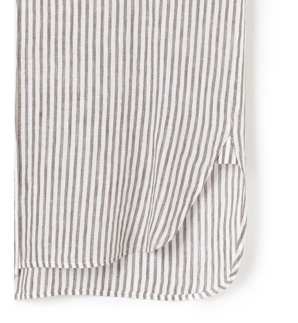 23区「【CLASSY. 9月号掲載/WEB限定カラーあり】LIBECO ベーシック シャツ」|シャツ・ブラウス|