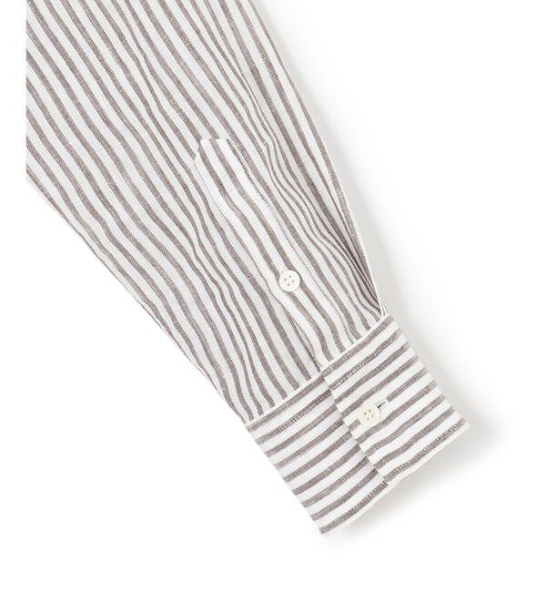 23区「【CLASSY. 9月号掲載/WEB限定カラーあり】LIBECO ベーシック シャツ」|シャツ・ブラウス|