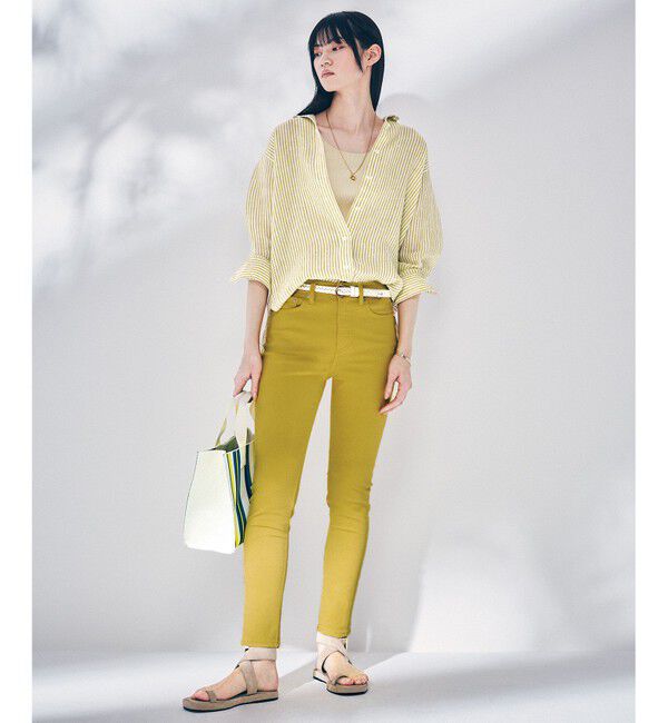 23区「【CLASSY. 9月号掲載/WEB限定カラーあり】LIBECO ベーシック シャツ」|シャツ・ブラウス|