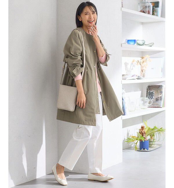 23区「【洗える】プレミアムビオコットン ビッグシルエット ニット」|ニット・セーター|