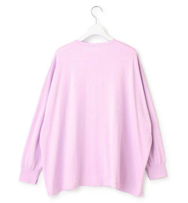 23区「【洗える】プレミアムビオコットン ビッグシルエット ニット」|ニット・セーター|