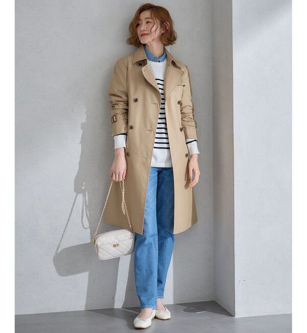 23区「【洗える】プレミアムビオコットン ビッグシルエット ニット」|ニット・セーター|