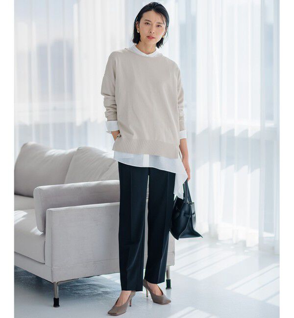 23区「【新色追加/洗える】2WAYストレッチツイル ドロスト パンツ」|その他|