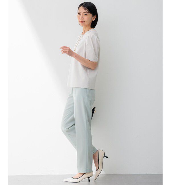 23区「【新色追加/洗える】2WAYストレッチツイル ドロスト パンツ」|その他|