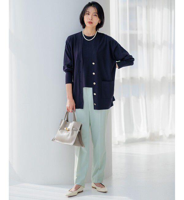 23区「【新色追加/洗える】2WAYストレッチツイル ドロスト パンツ」|その他|