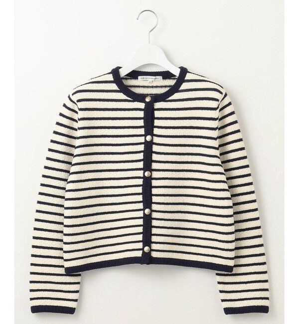 23区「【Oggi3月号掲載/洗える】ブークレコットン ニットジャケット」|カーディガン|