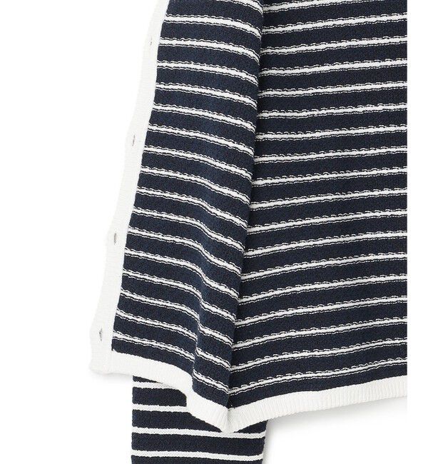 23区「【Oggi3月号掲載/洗える】ブークレコットン ニットジャケット」|カーディガン|