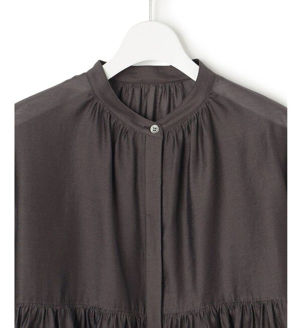 23区「【WEB&一部店舗限定カラーあり】ソフトオーガンジー ボリューム ブラウス」|シャツ・ブラウス|