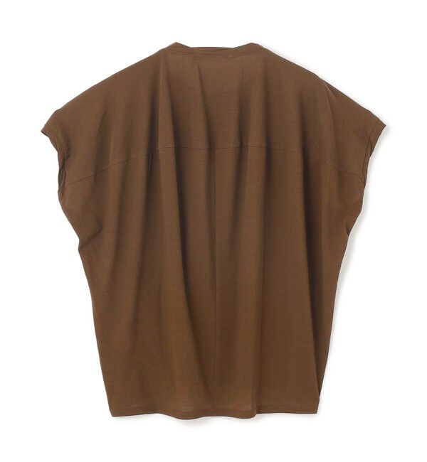 BEIGE,「【BEIGE,ecru/WEB限定・洗える】FINE DRY TOUCH / ねじりデザインコットンクルーネックTシャツ」|Tシャツ・カットソー|