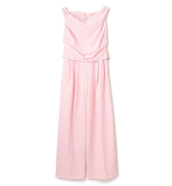 BEIGE,「【接触冷感/UVカット/洗える・anan 2451号掲載】YANN / オフショルダーオールインワン」|オールインワン|