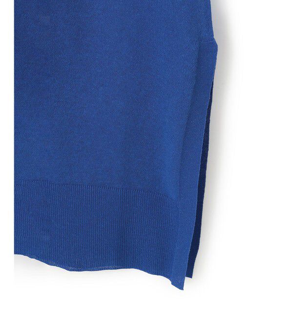 BEIGE,「【洗える】MILANO / リネン混シアーロングジレカーディガン」|ニット・セーター|