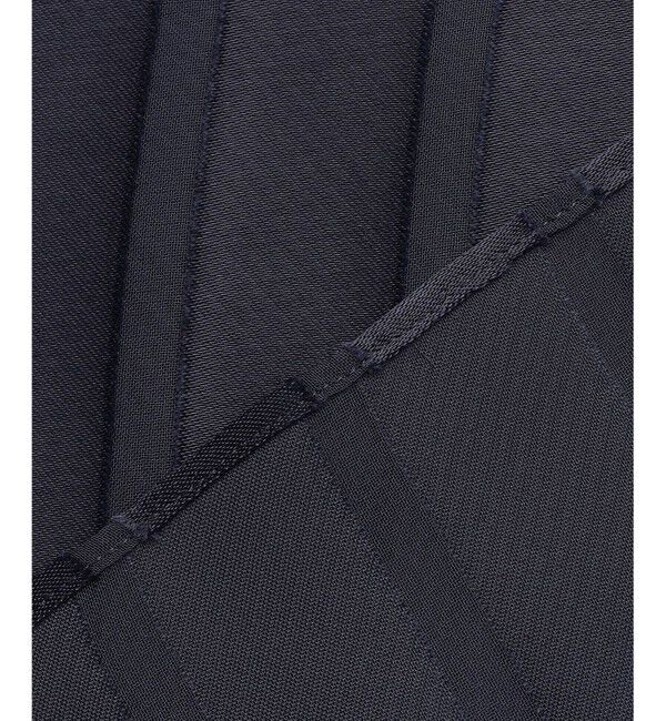 BEIGE,「HAUYNITE / シアーストライプバンドカラーブラウス」|シャツ・ブラウス|