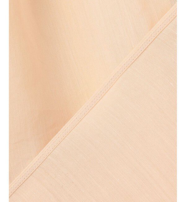 BEIGE,「PAULINE / リネンヴィスコースオーバーサイズロングシャツ」|シャツ・ブラウス|