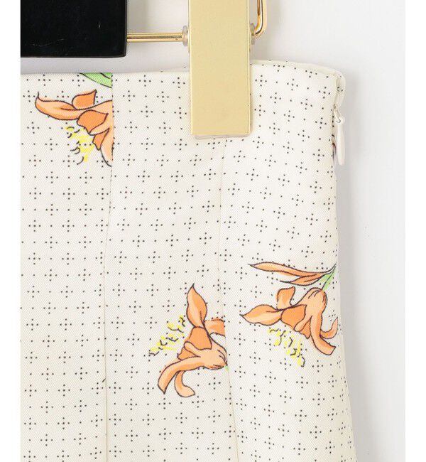 GRACE CONTINENTAL「ブーケスカーフプリントフレアスカート」|スカート|