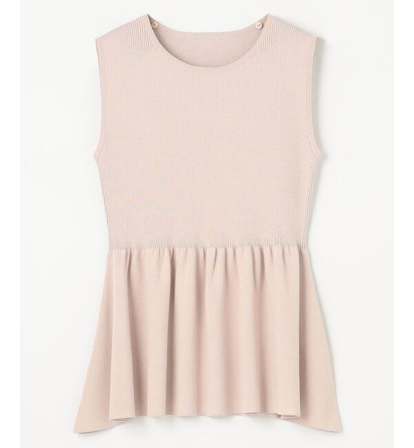 GRACE CONTINENTAL「刺繍ケープニットトップ」|ニット・セーター|