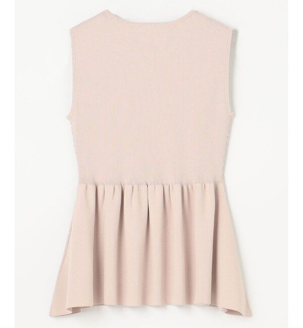 GRACE CONTINENTAL「刺繍ケープニットトップ」|ニット・セーター|