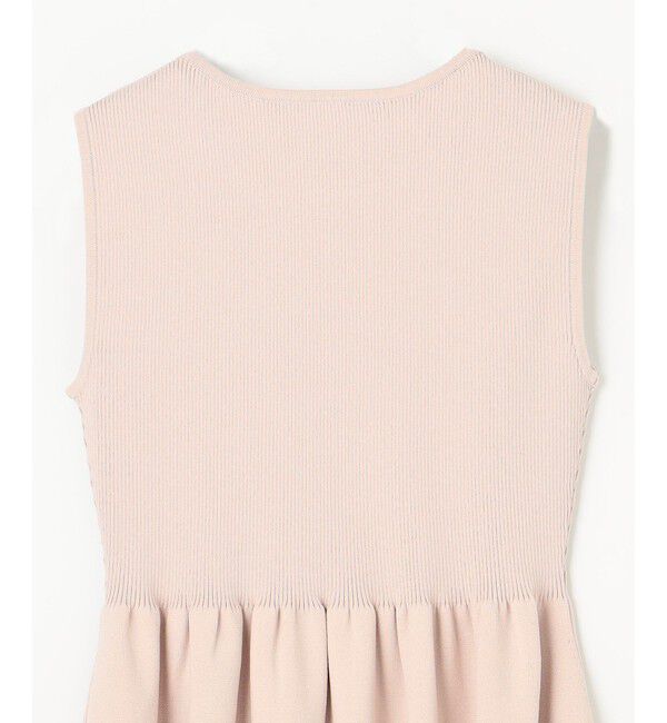 GRACE CONTINENTAL「刺繍ケープニットトップ」|ニット・セーター|