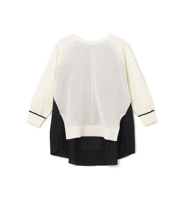 Diagram「バイカラークルーニットトップ」|ニット・セーター|