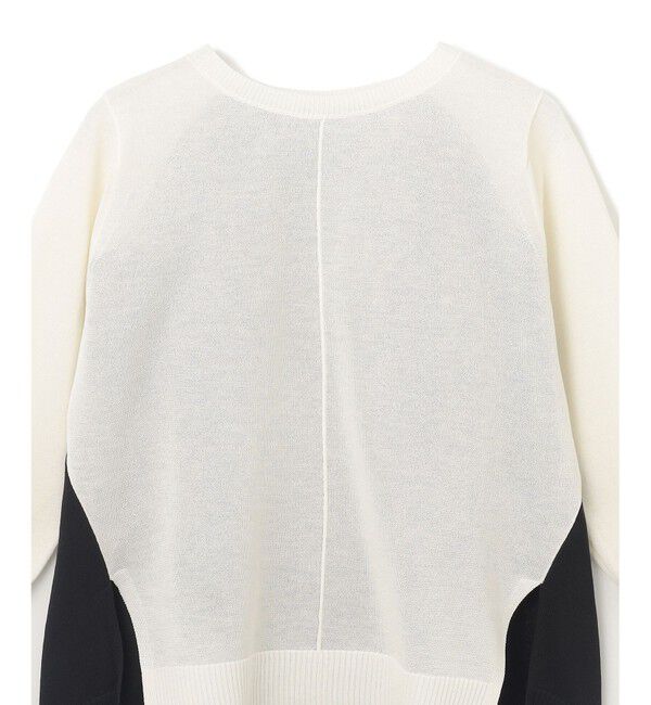 Diagram「バイカラークルーニットトップ」|ニット・セーター|