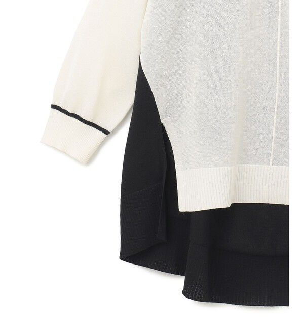 Diagram「バイカラークルーニットトップ」|ニット・セーター|