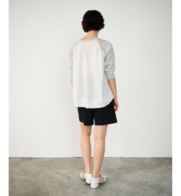 Diagram「バイカラークルーニットトップ」|ニット・セーター|