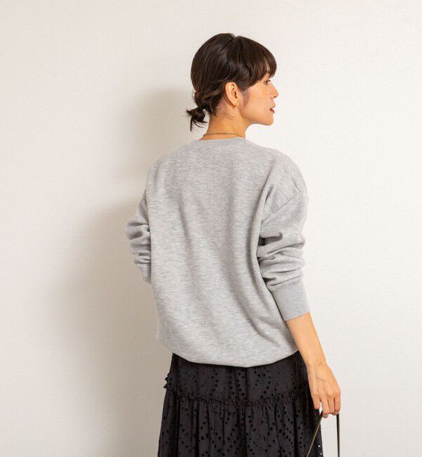 MAQWEL「【MAQWEL/マクウェル】スウェットライクニット」|ニット・セーター|