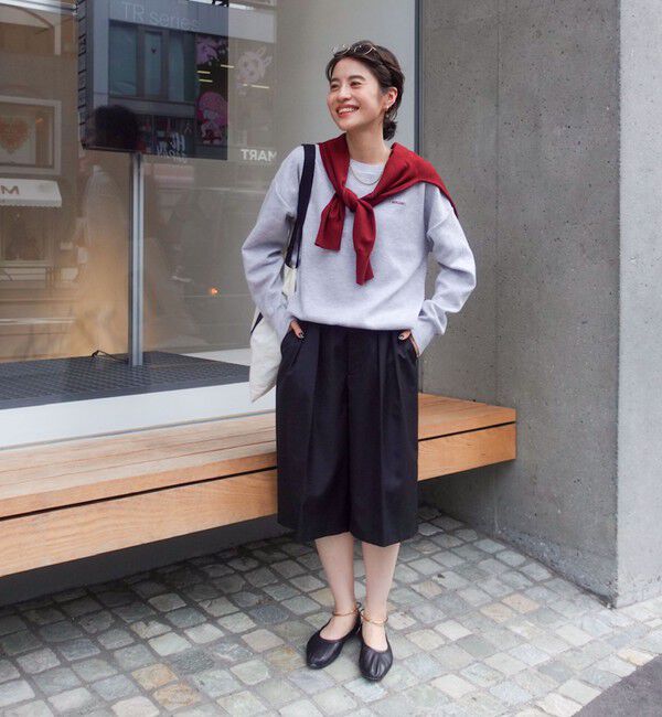 MAQWEL「【MAQWEL/マクウェル】スウェットライクニット」|ニット・セーター|