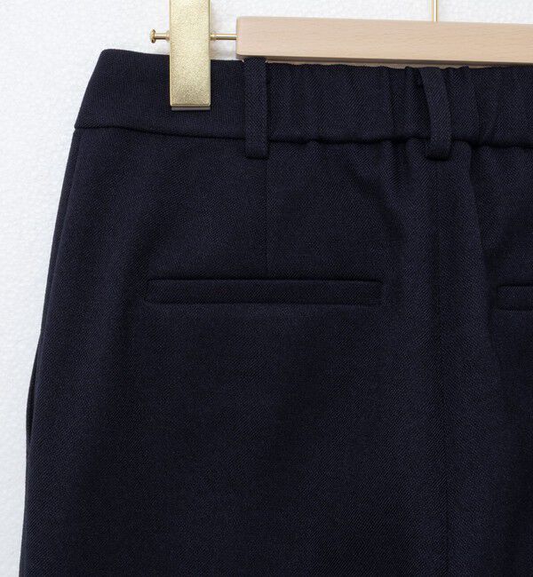 NOLLEY'S sophi「《セットアップ対応》ウォッシャブルウール調テーパードパンツ」|その他|