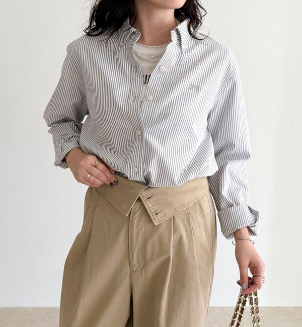 fredy emue「オックスコンパクトシャツ」|シャツ・ブラウス|