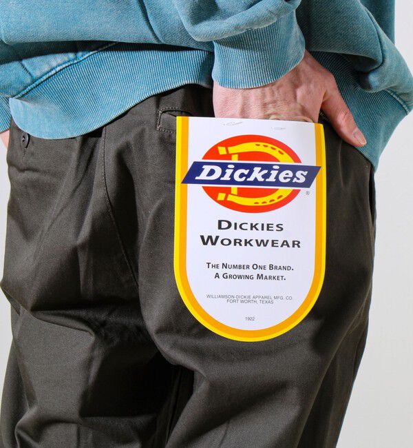 GLOSTER「【Dickies/ディッキーズ】TCツイル テーパードイージーパンツ」|チノ|