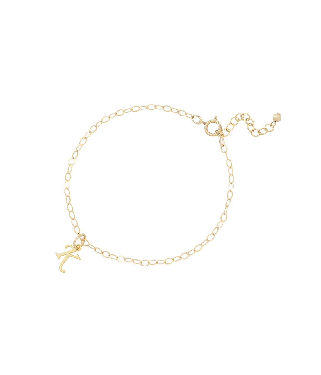 SALON adam et rope'「【SALONオリジナルBOX付き】14KGF平あずきチェーンブレスレット」|ブレスレット・バングル|