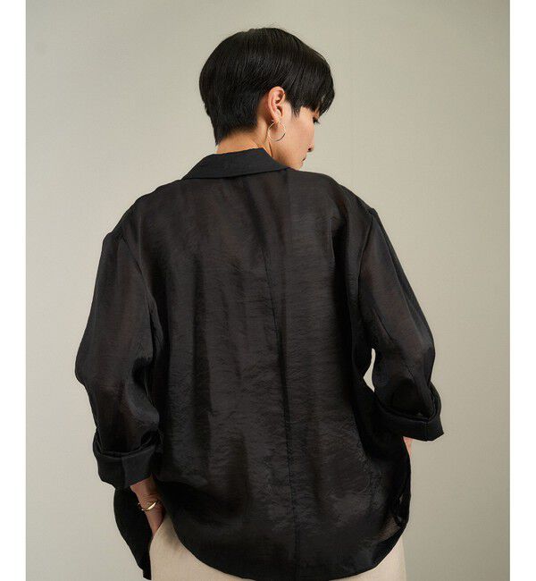 SALON adam et rope'「シアーリライムテーラードジャケット」|テーラードジャケット|