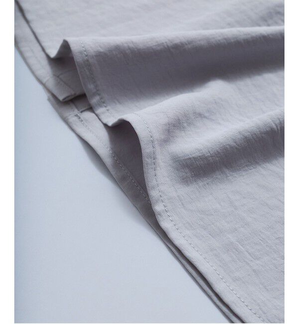 VIS「【接触冷感】エステルローンソフトタッチギャザーブラウス/通勤対応【WEB限定】」|シャツ・ブラウス|