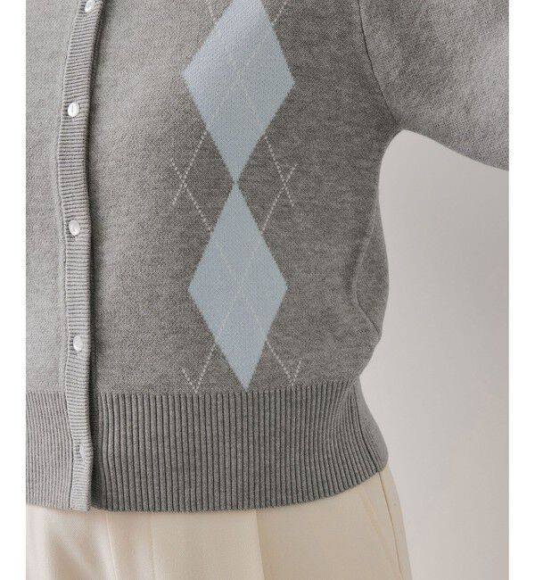 VIS「アーガイルカーディガン」|カーディガン|