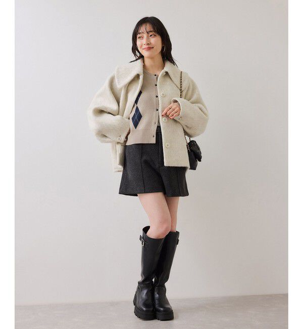 VIS「アーガイルカーディガン」|カーディガン|