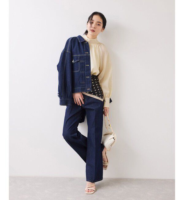 VIS「前後2WAYボリュームボウタイブラウス/イージーケア」|シャツ・ブラウス|