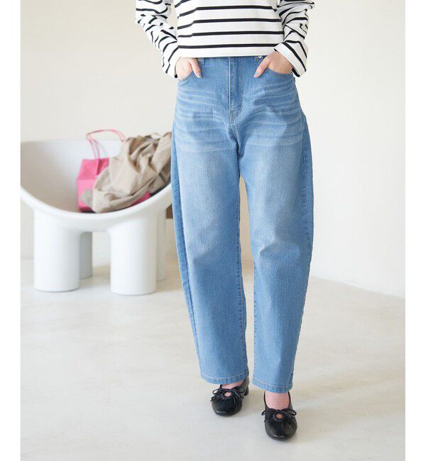 Rope&rsquo;Picnic「【ウエスト革命デニム】ウエストシェイプカービーデニム」|デニム|