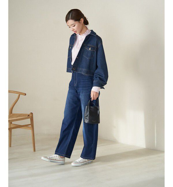 Rope&rsquo;Picnic「【ウエスト革命デニム】ウエストシェイプカービーデニム」|デニム|